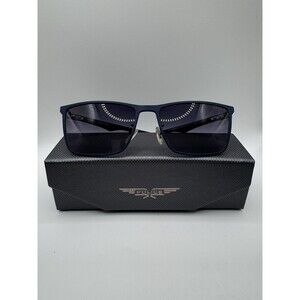 Police SPL779 Navy/Carbon Fiber Designer Sunglasses NEW Retail $300+